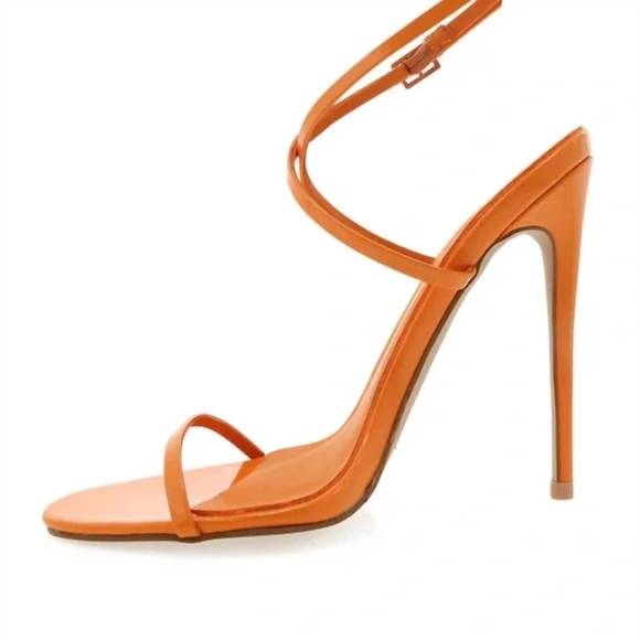 NEW BILLINI women's naked sandal in orange - Picture 9 of 10